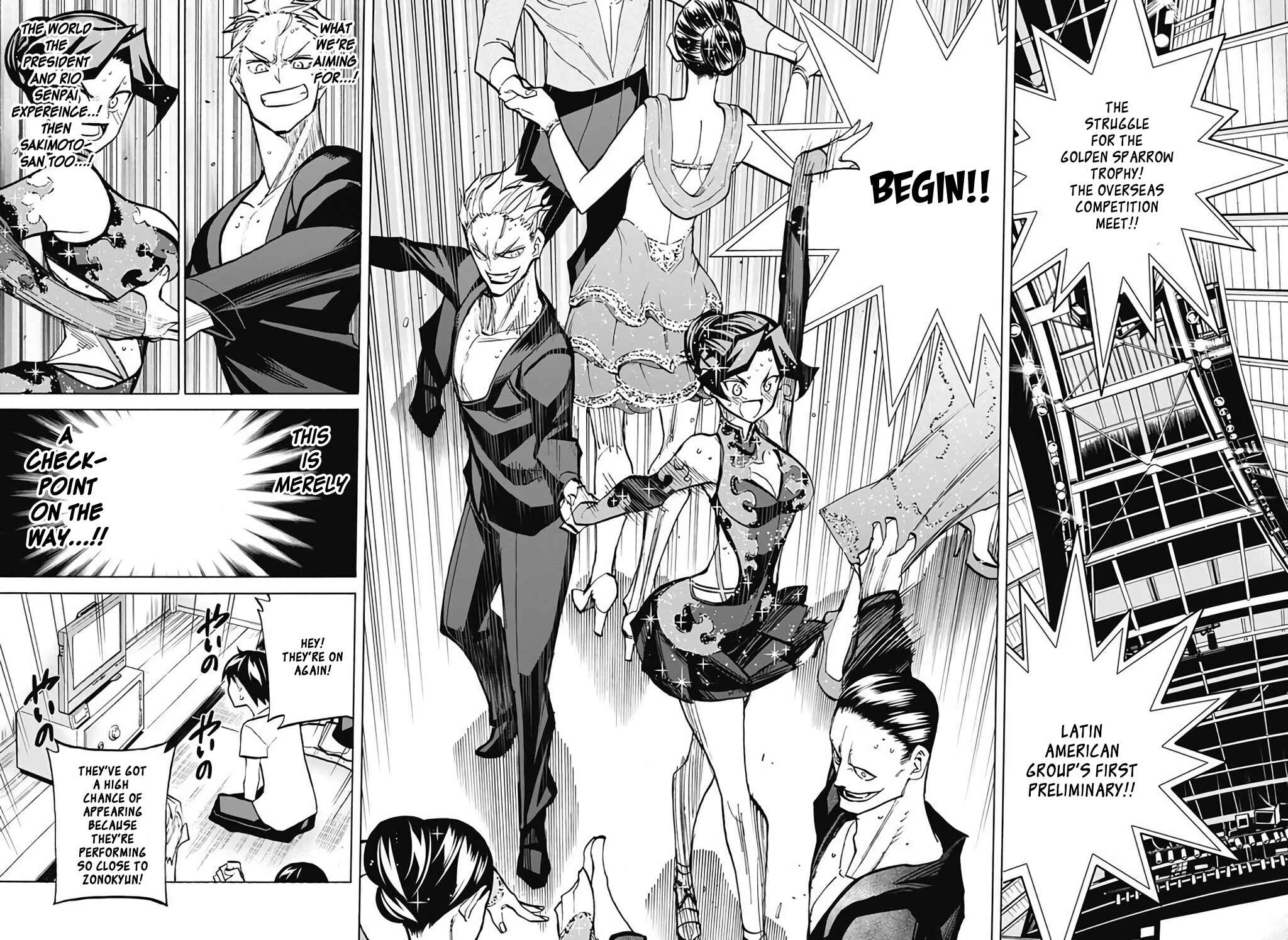 Page 7 Chapter 85 Sesuji wo Pin! to ~Shikakou Kyougi Dance-bu e Youkoso~