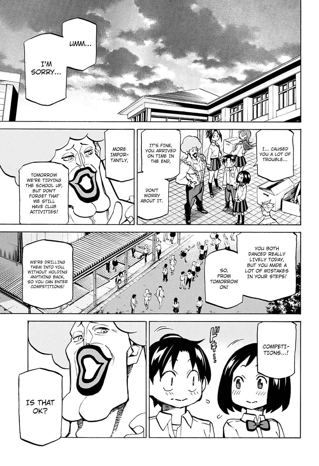 Page 14 Chapter 21 Sesuji wo Pin! to ~Shikakou Kyougi Dance-bu e Youkoso~