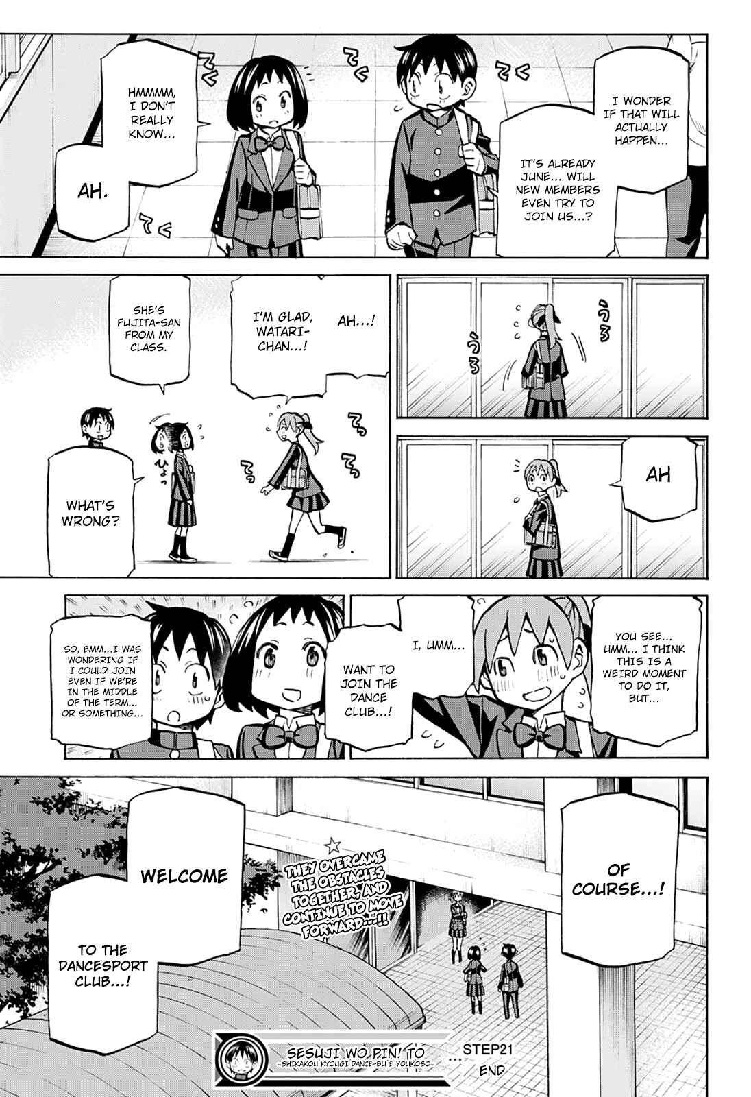 Page 18 Chapter 21 Sesuji wo Pin! to ~Shikakou Kyougi Dance-bu e Youkoso~