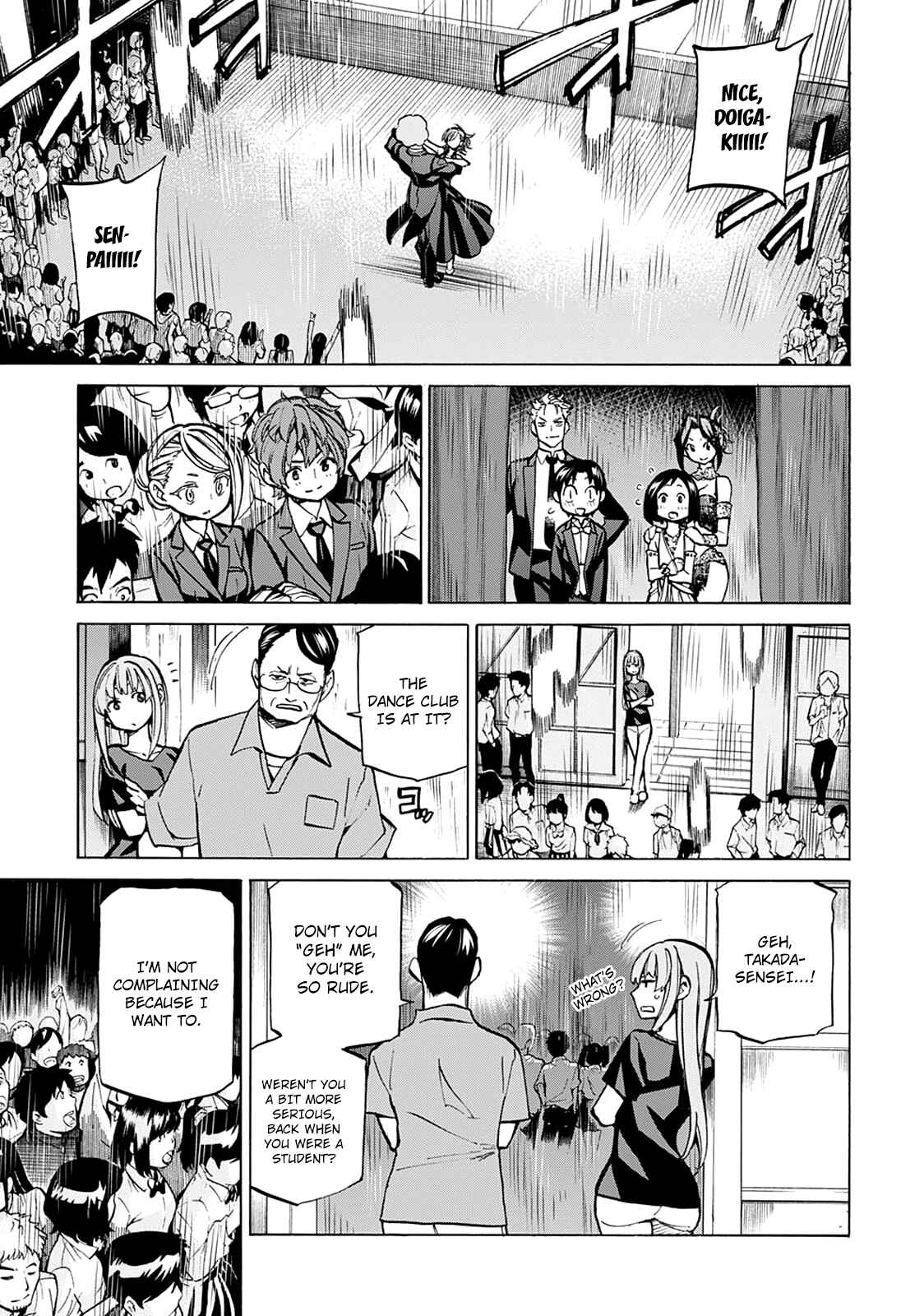 Page 5 Chapter 21 Sesuji wo Pin! to ~Shikakou Kyougi Dance-bu e Youkoso~