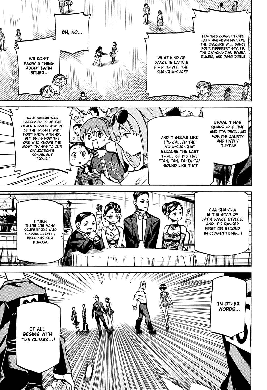 Page 10 Chapter 25 Sesuji wo Pin! to ~Shikakou Kyougi Dance-bu e Youkoso~