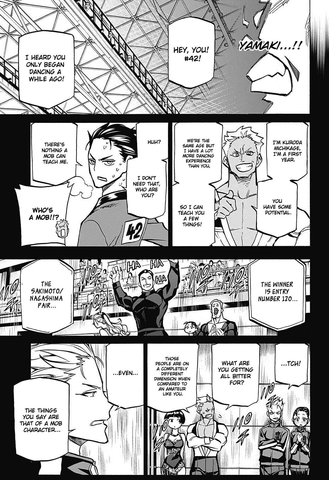 Page 15 Chapter 25 Sesuji wo Pin! to ~Shikakou Kyougi Dance-bu e Youkoso~