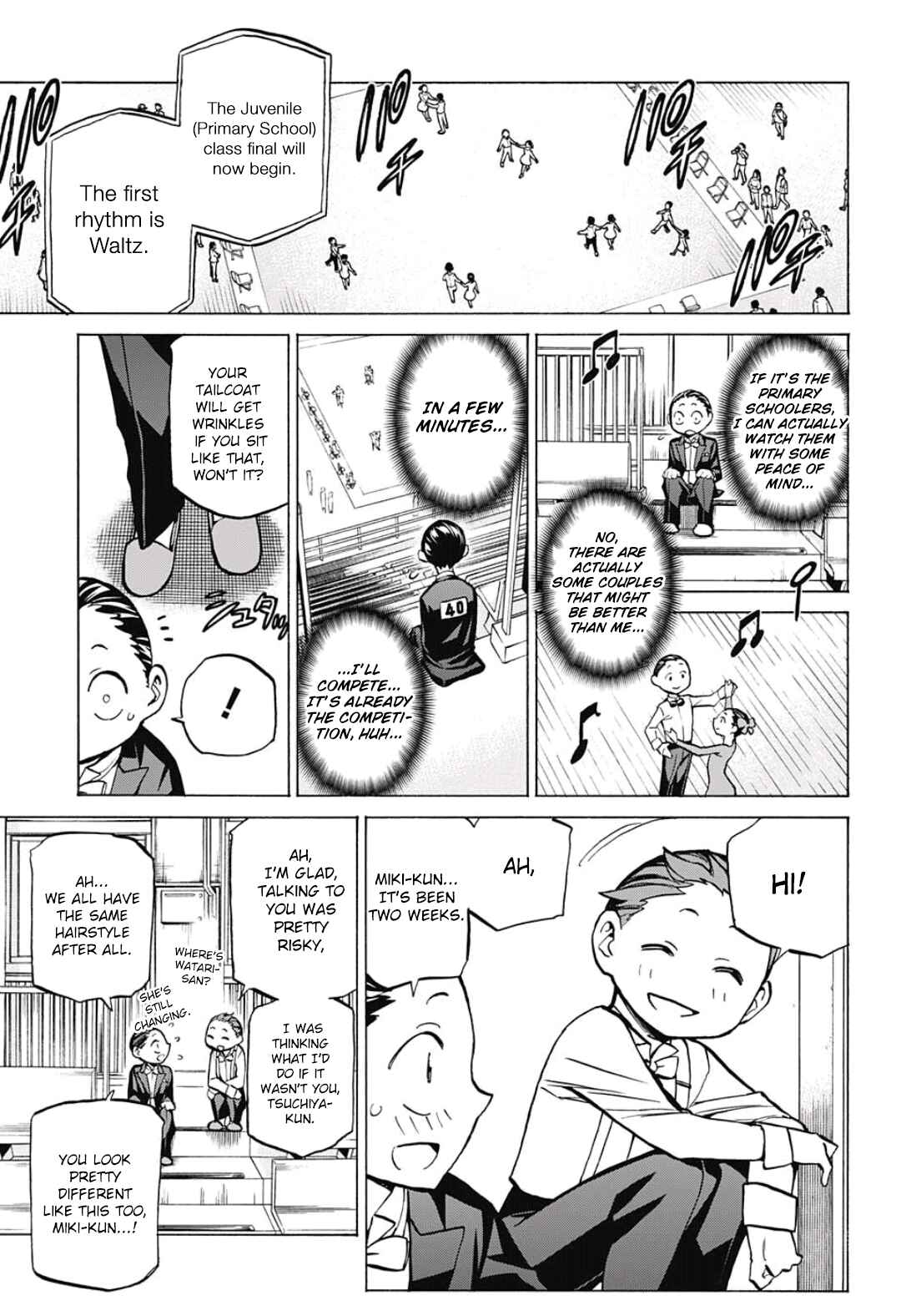 Page 13 Chapter 10 Sesuji wo Pin! to ~Shikakou Kyougi Dance-bu e Youkoso~
