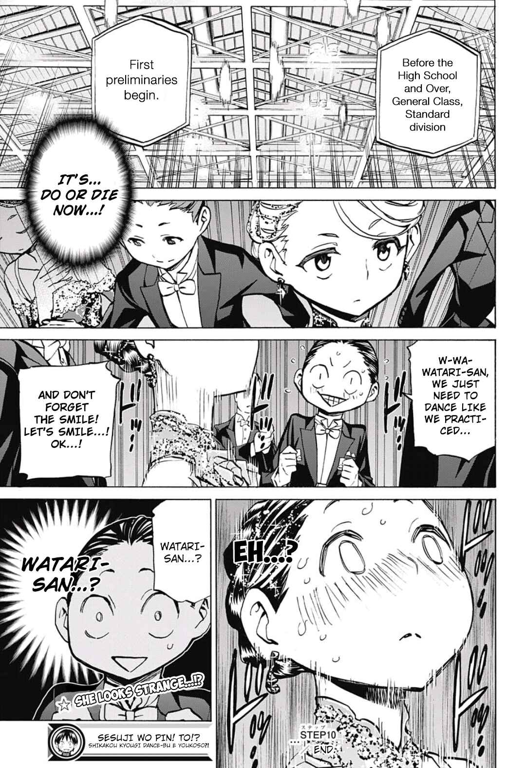Page 19 Chapter 10 Sesuji wo Pin! to ~Shikakou Kyougi Dance-bu e Youkoso~