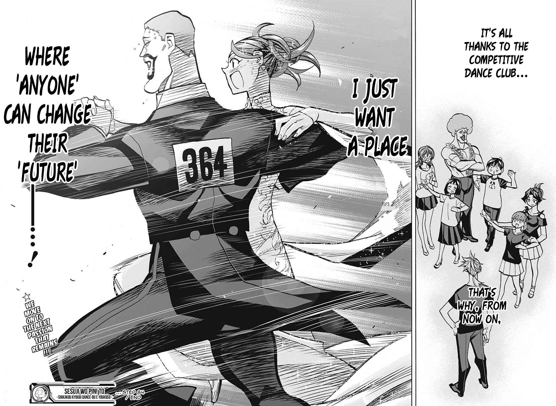 Page 17 Chapter 84 Sesuji wo Pin! to ~Shikakou Kyougi Dance-bu e Youkoso~