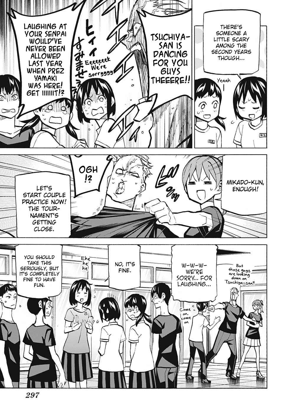 Page 4 Chapter 84 Sesuji wo Pin! to ~Shikakou Kyougi Dance-bu e Youkoso~