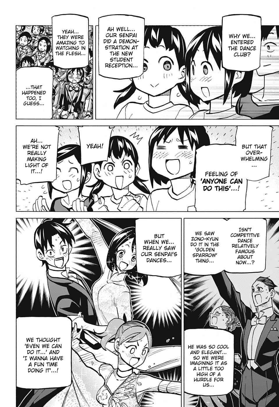 Page 5 Chapter 84 Sesuji wo Pin! to ~Shikakou Kyougi Dance-bu e Youkoso~