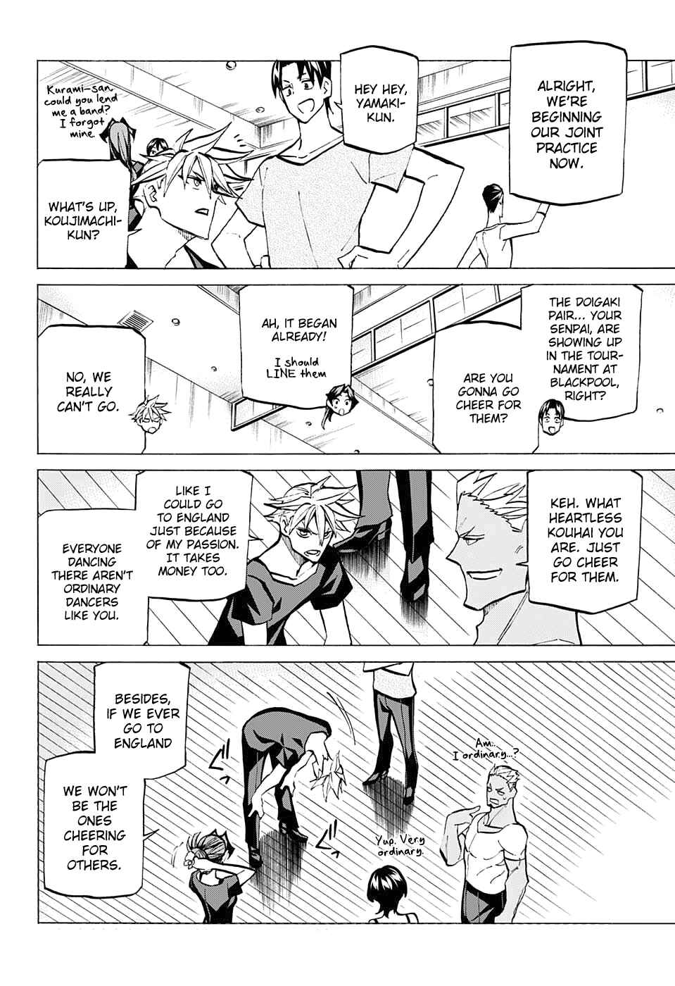 Page 14 Chapter 83 Sesuji wo Pin! to ~Shikakou Kyougi Dance-bu e Youkoso~