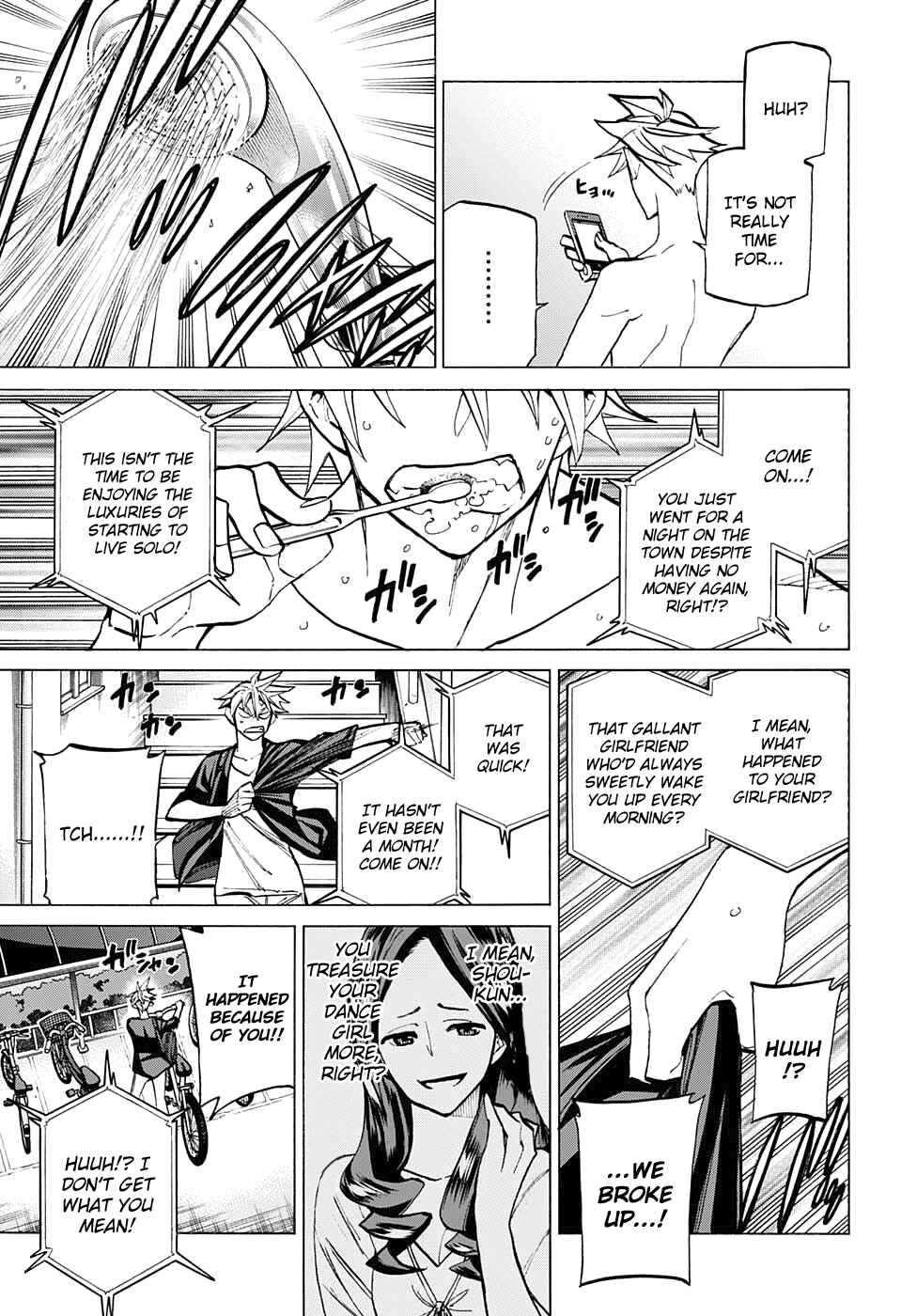Page 8 Chapter 83 Sesuji wo Pin! to ~Shikakou Kyougi Dance-bu e Youkoso~