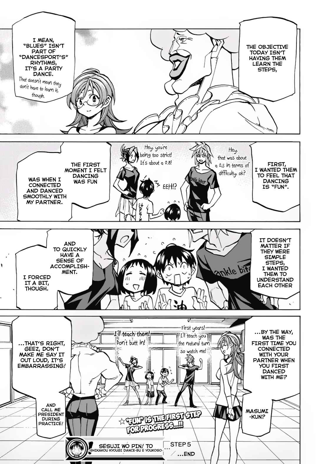 Page 21 Chapter 5 Sesuji wo Pin! to ~Shikakou Kyougi Dance-bu e Youkoso~