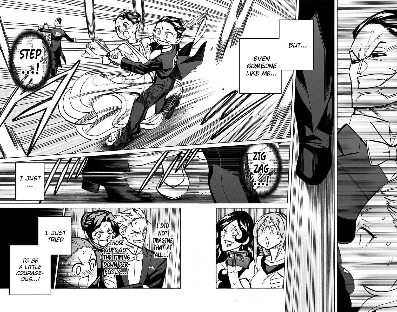Page 4 Chapter 61 Sesuji wo Pin! to ~Shikakou Kyougi Dance-bu e Youkoso~