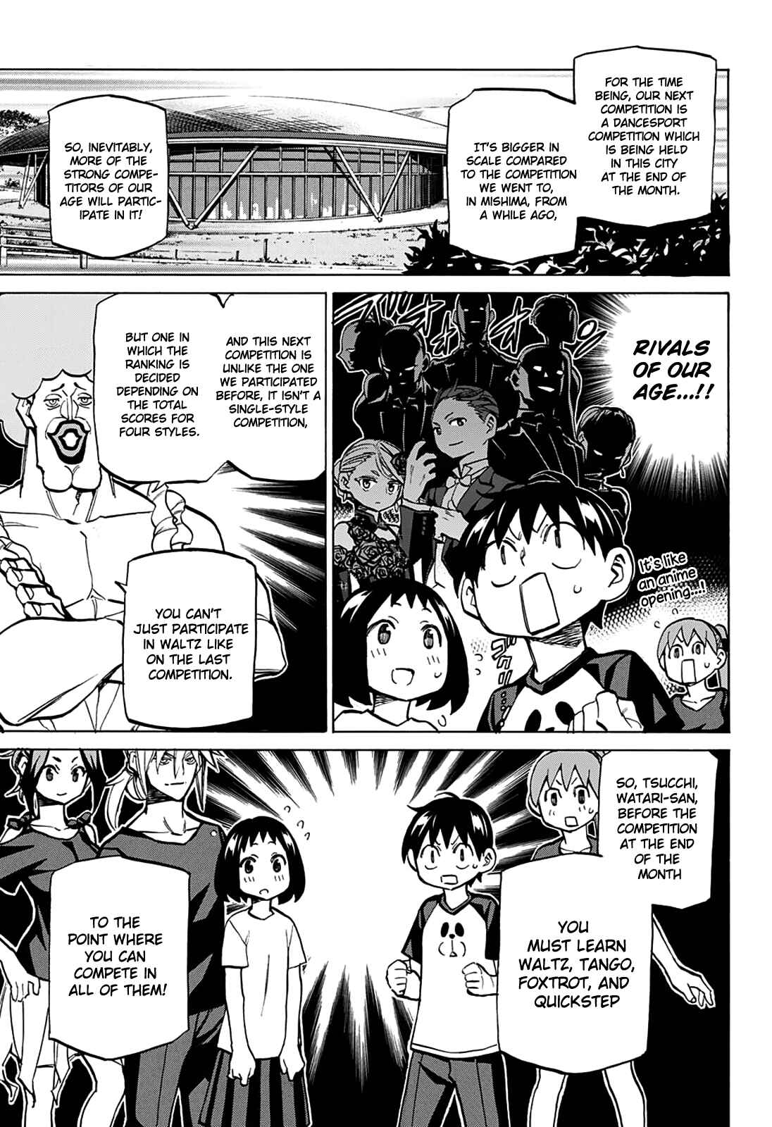 Page 12 Chapter 22 Sesuji wo Pin! to ~Shikakou Kyougi Dance-bu e Youkoso~