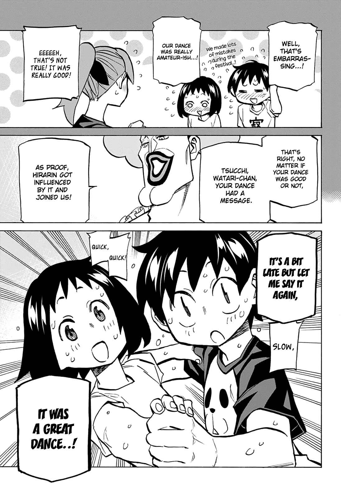 Page 8 Chapter 22 Sesuji wo Pin! to ~Shikakou Kyougi Dance-bu e Youkoso~