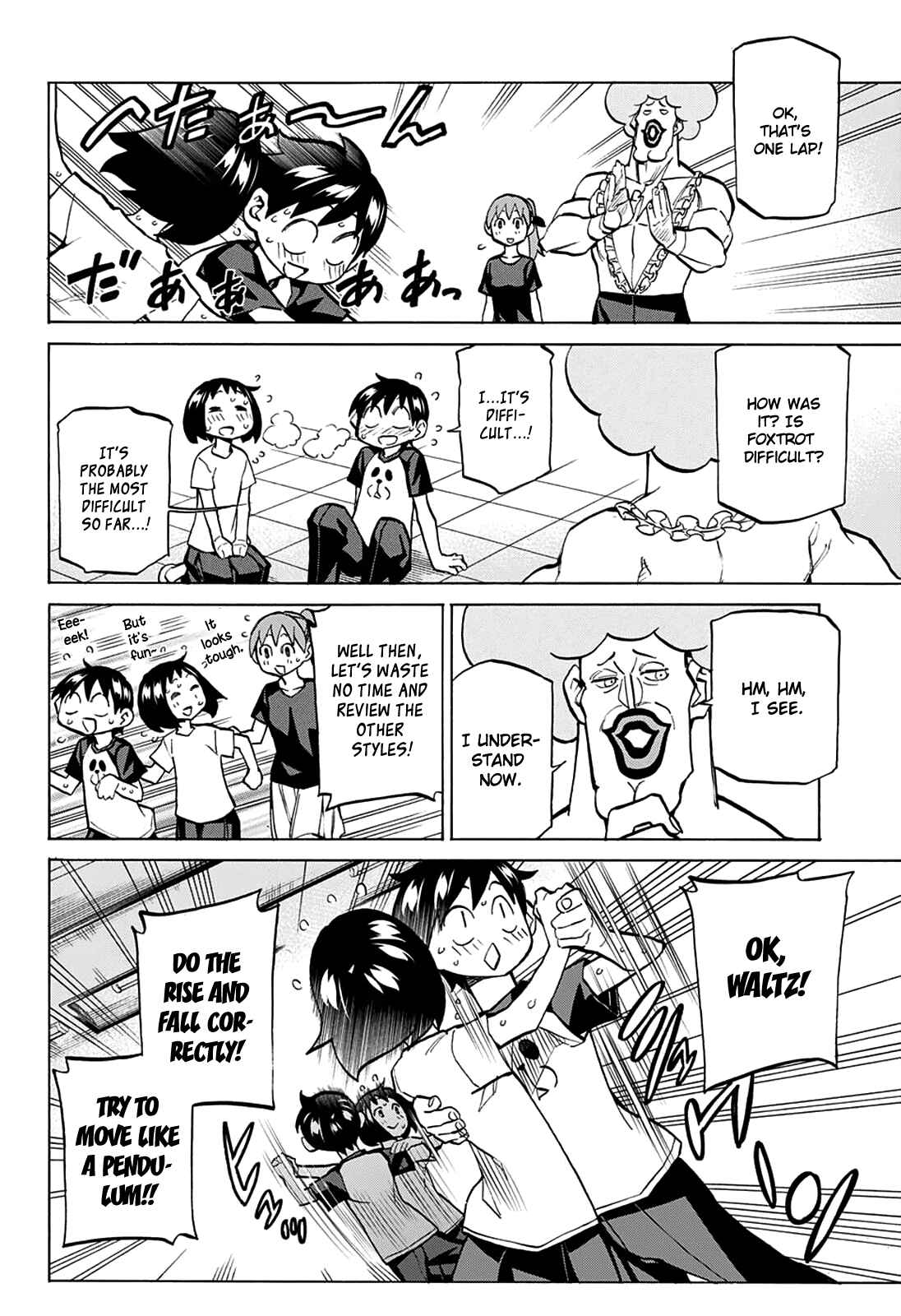 Page 9 Chapter 22 Sesuji wo Pin! to ~Shikakou Kyougi Dance-bu e Youkoso~