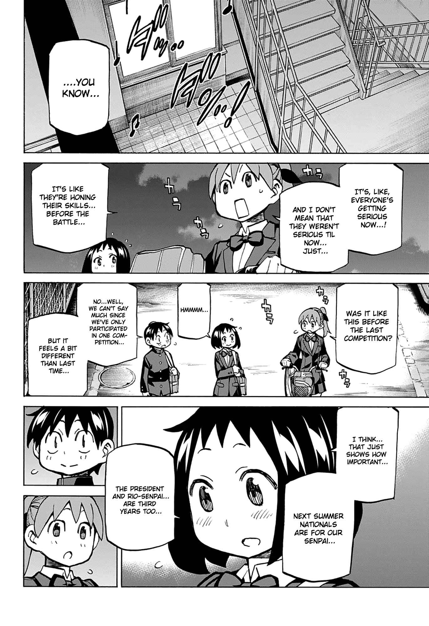 Page 10 Chapter 23 Sesuji wo Pin! to ~Shikakou Kyougi Dance-bu e Youkoso~