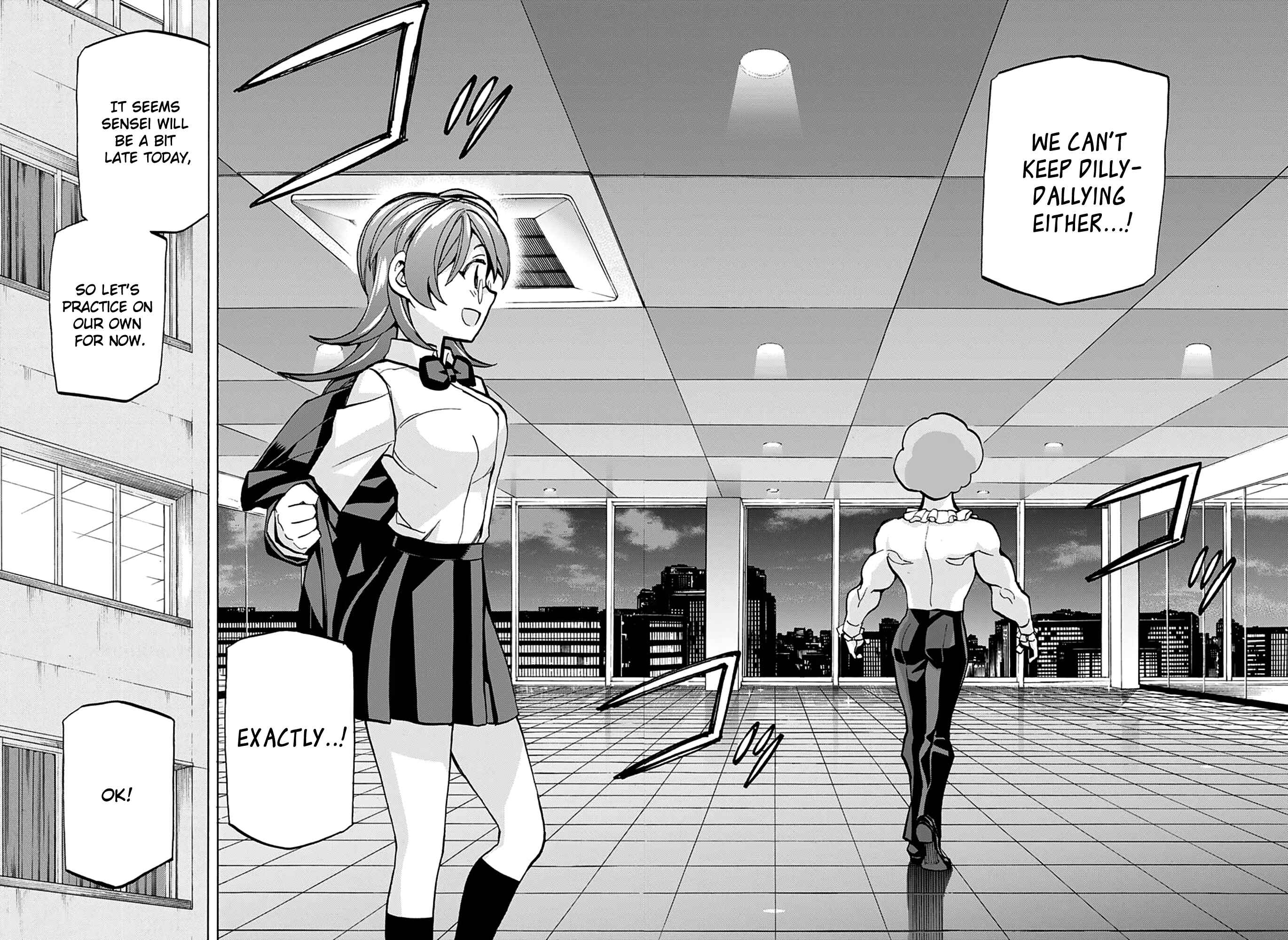 Page 12 Chapter 23 Sesuji wo Pin! to ~Shikakou Kyougi Dance-bu e Youkoso~