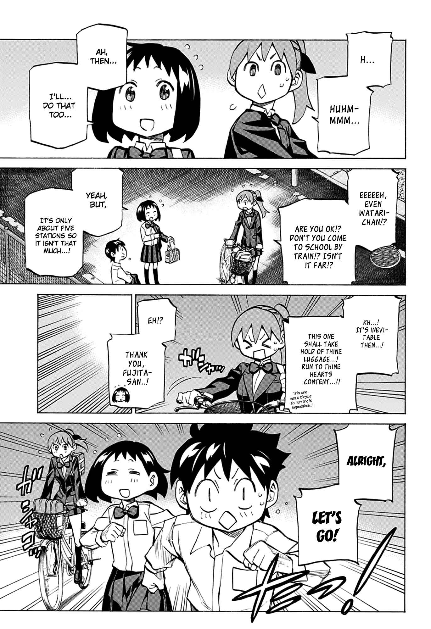 Page 14 Chapter 23 Sesuji wo Pin! to ~Shikakou Kyougi Dance-bu e Youkoso~