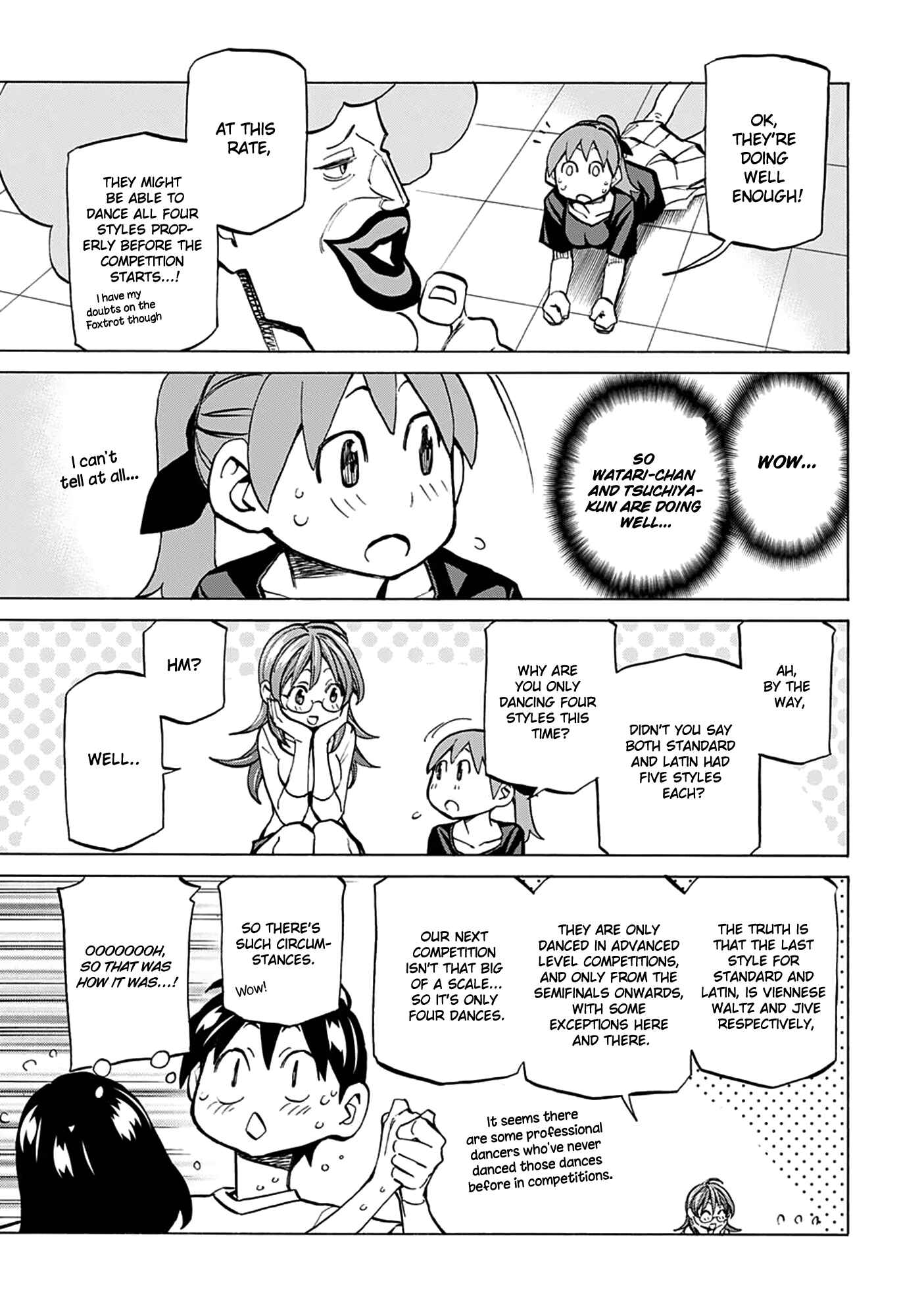 Page 7 Chapter 23 Sesuji wo Pin! to ~Shikakou Kyougi Dance-bu e Youkoso~