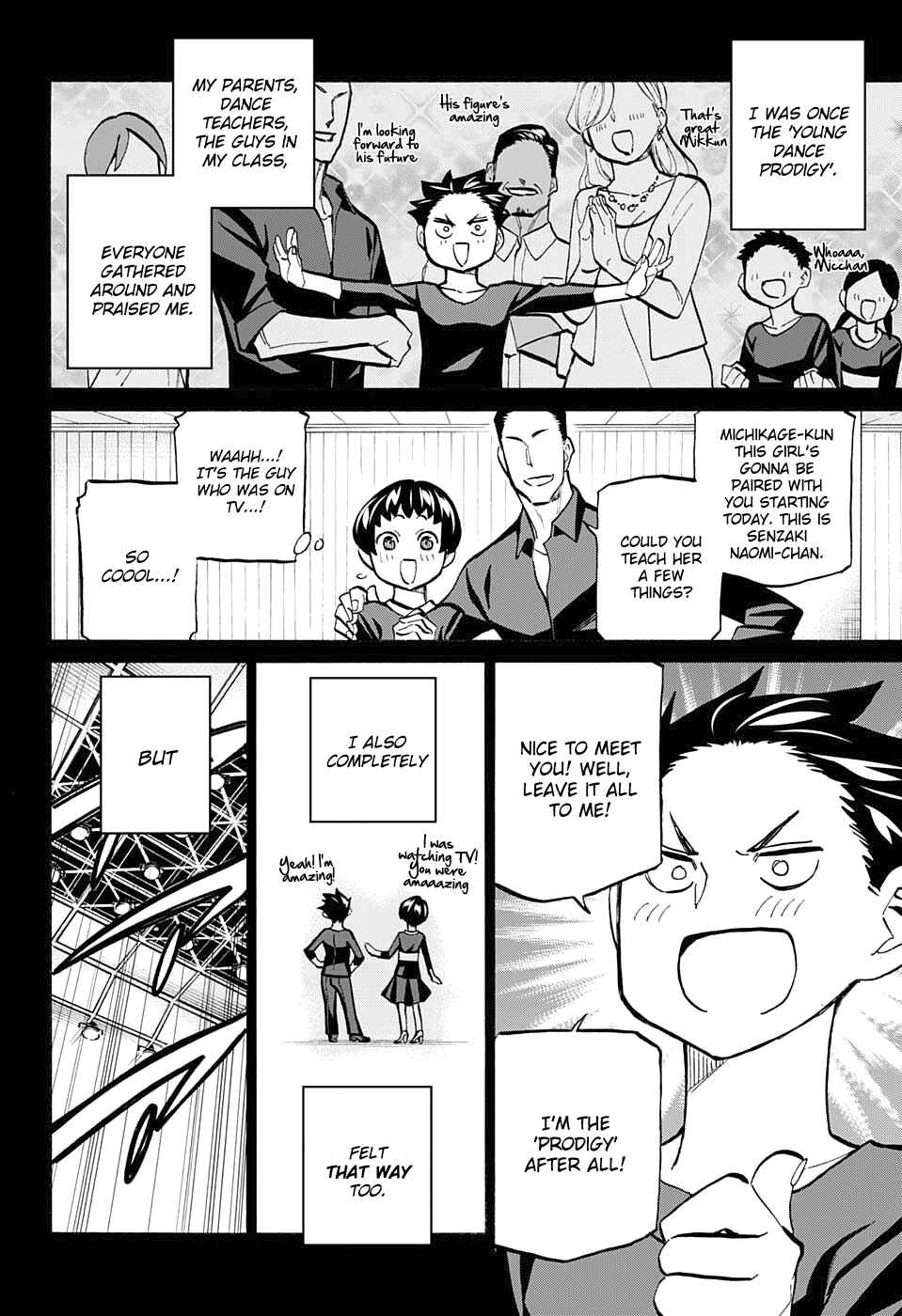 Page 2 Chapter 75 Sesuji wo Pin! to ~Shikakou Kyougi Dance-bu e Youkoso~
