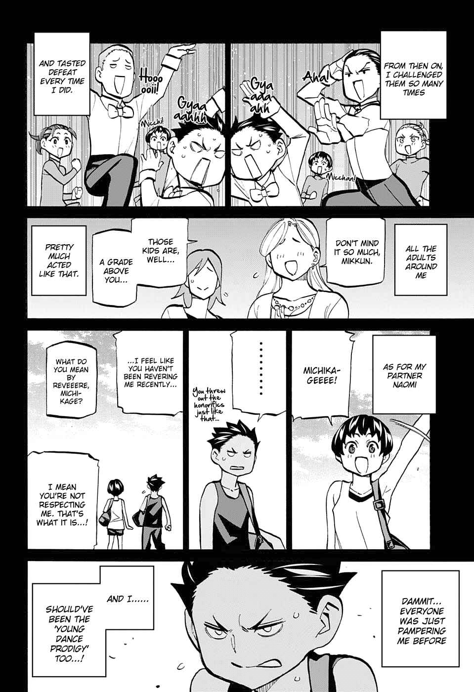 Page 4 Chapter 75 Sesuji wo Pin! to ~Shikakou Kyougi Dance-bu e Youkoso~