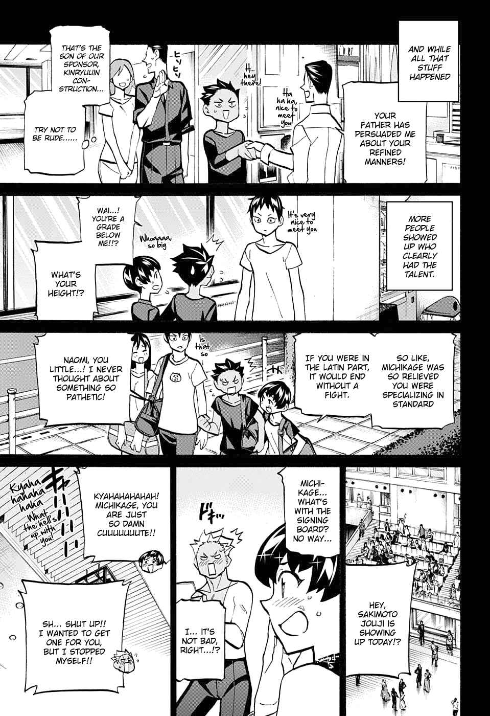 Page 5 Chapter 75 Sesuji wo Pin! to ~Shikakou Kyougi Dance-bu e Youkoso~