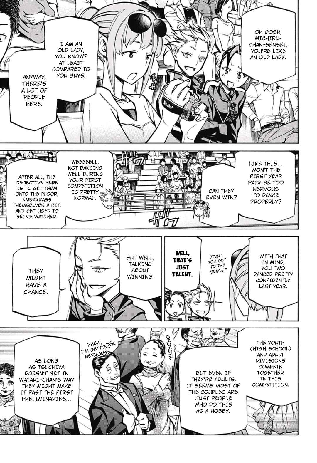 Page 3 Chapter 11 Sesuji wo Pin! to ~Shikakou Kyougi Dance-bu e Youkoso~