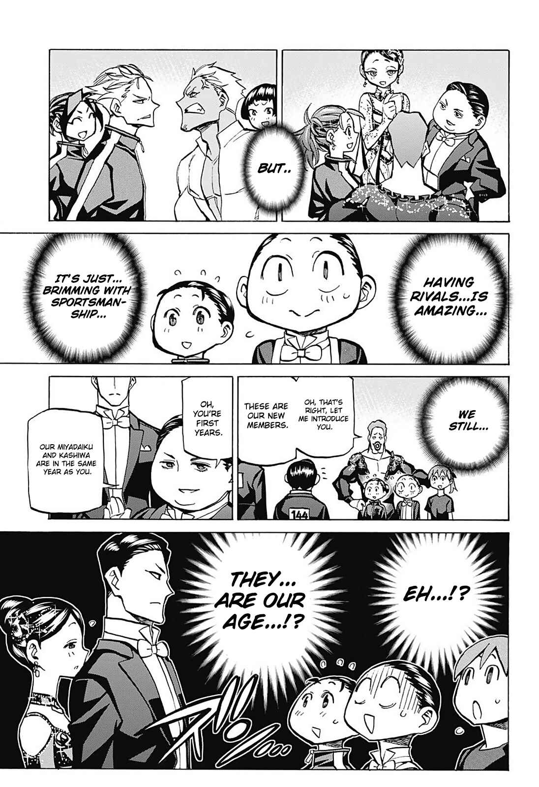 Page 13 Chapter 24 Sesuji wo Pin! to ~Shikakou Kyougi Dance-bu e Youkoso~
