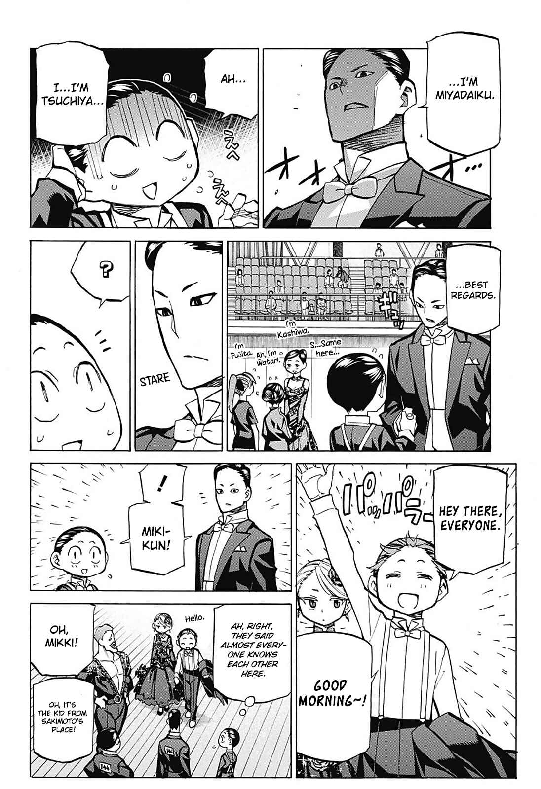 Page 14 Chapter 24 Sesuji wo Pin! to ~Shikakou Kyougi Dance-bu e Youkoso~