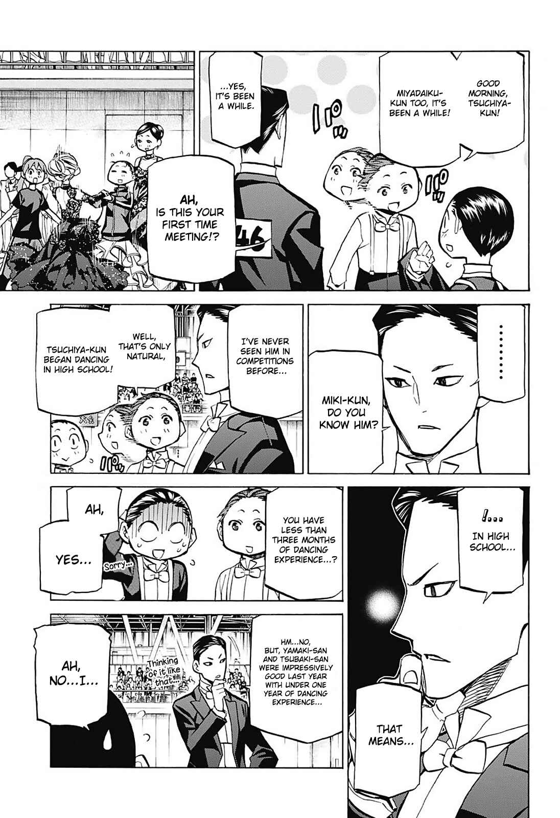Page 15 Chapter 24 Sesuji wo Pin! to ~Shikakou Kyougi Dance-bu e Youkoso~