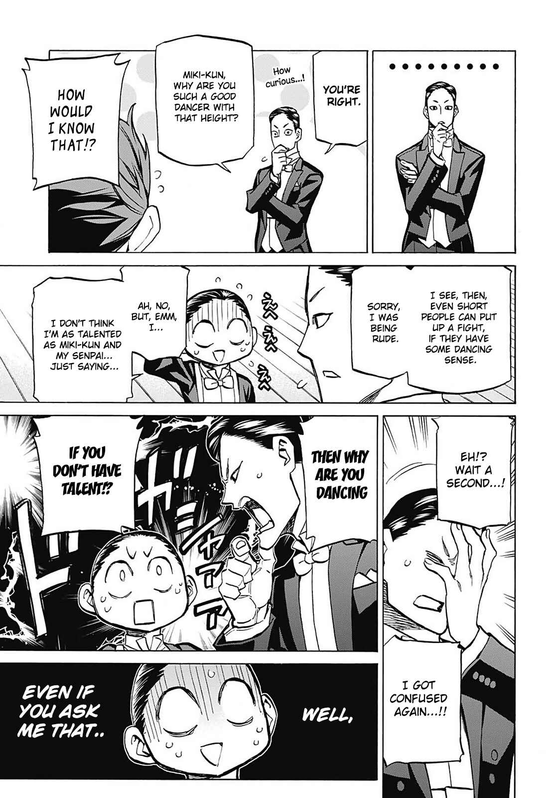 Page 17 Chapter 24 Sesuji wo Pin! to ~Shikakou Kyougi Dance-bu e Youkoso~