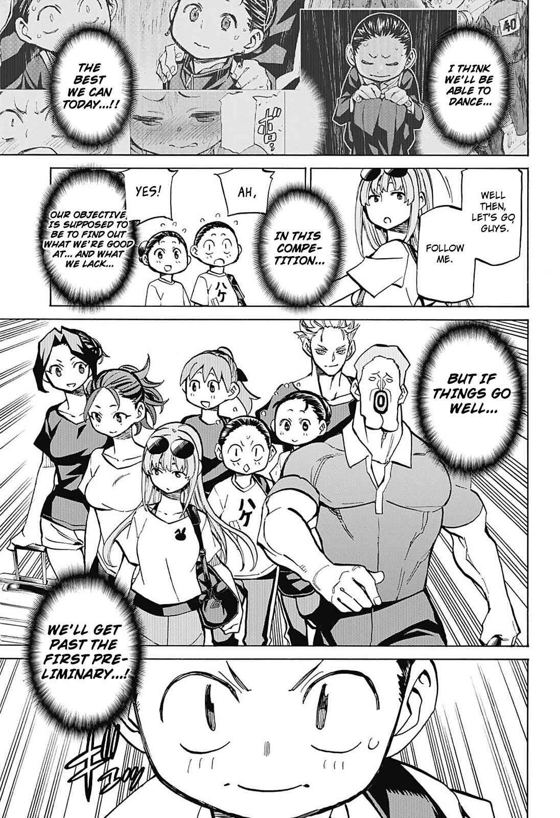 Page 3 Chapter 24 Sesuji wo Pin! to ~Shikakou Kyougi Dance-bu e Youkoso~