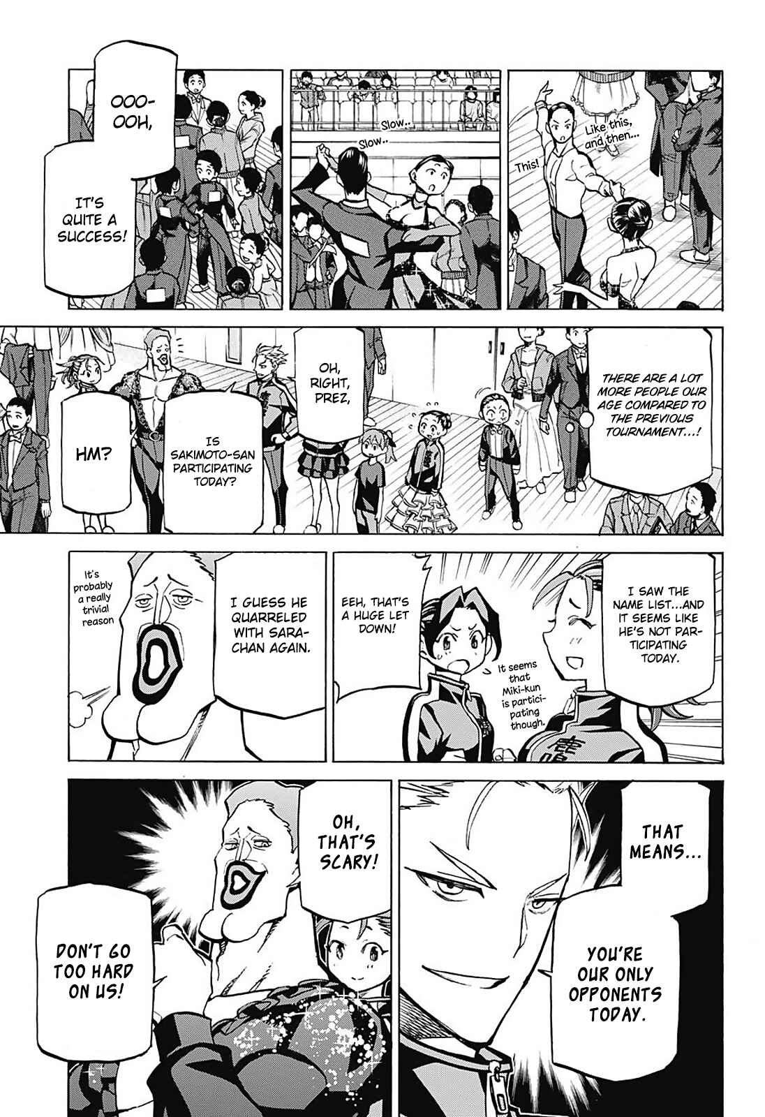 Page 7 Chapter 24 Sesuji wo Pin! to ~Shikakou Kyougi Dance-bu e Youkoso~