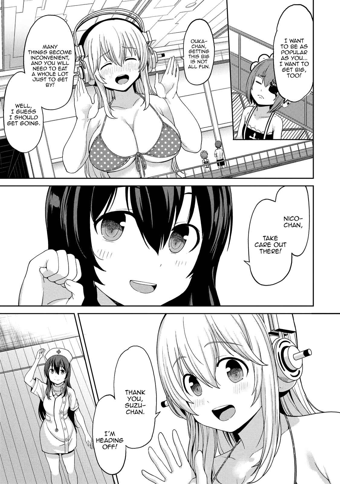 Page 6 Chapter 6 Inconvenient Daily Life of the Super Sonico!!!