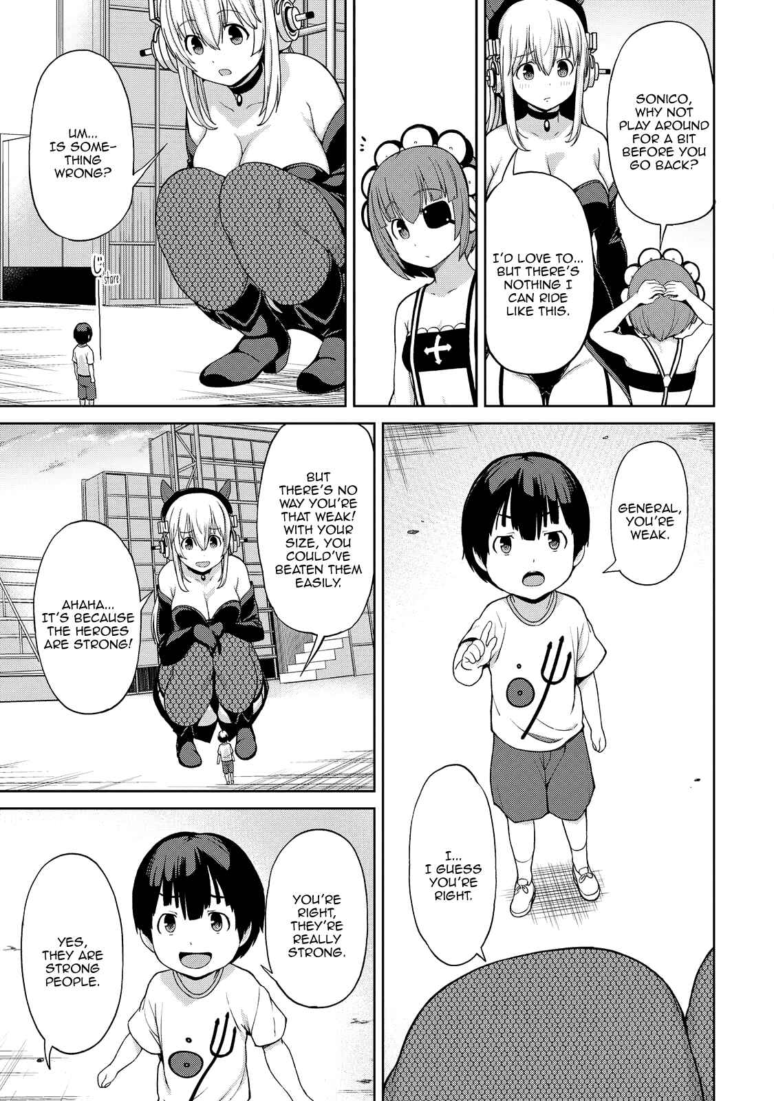 Page 10 Chapter 5 Inconvenient Daily Life of the Super Sonico!!!