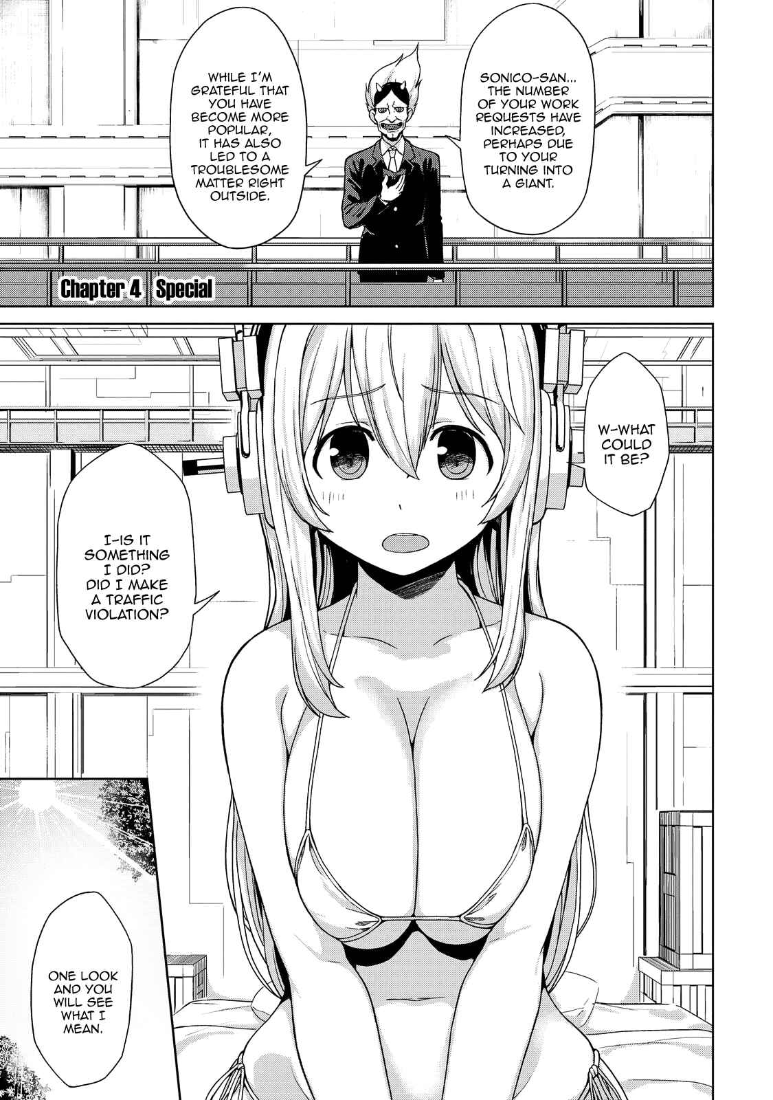 Page 2 Chapter 4 Inconvenient Daily Life of the Super Sonico!!!