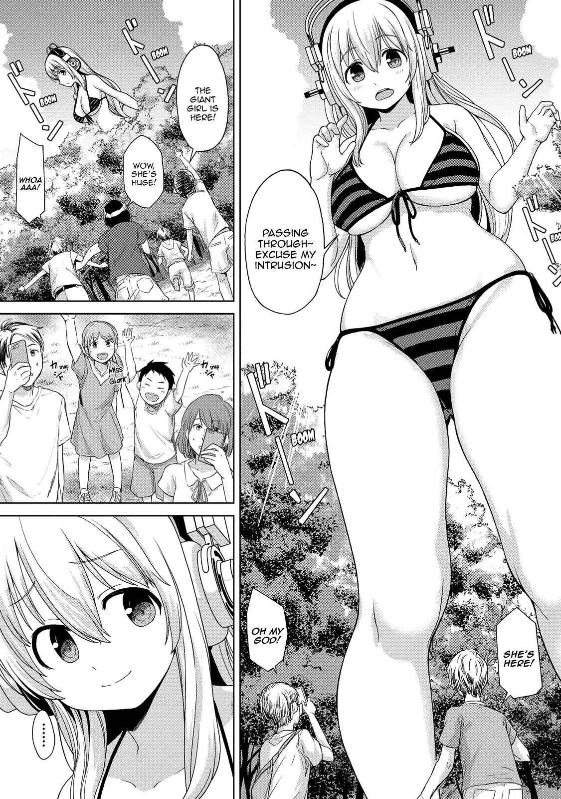Page 6 Chapter 4 Inconvenient Daily Life of the Super Sonico!!!