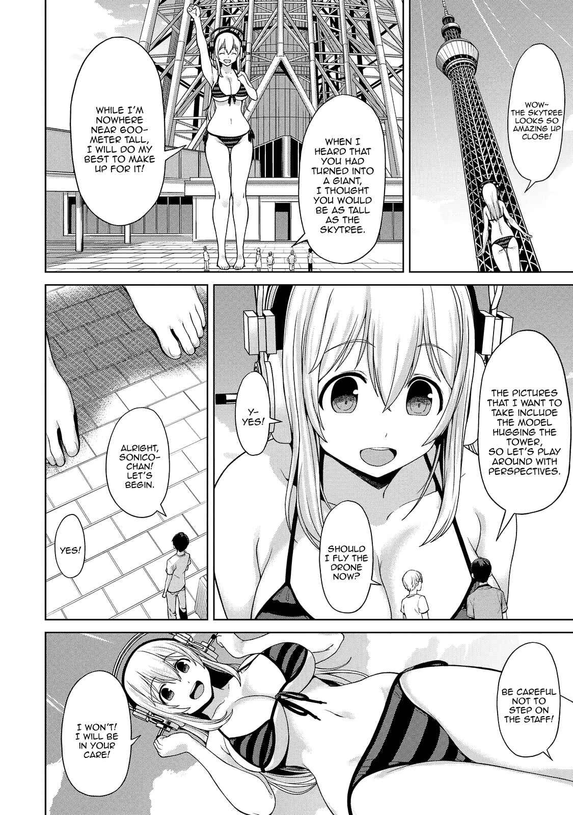Page 9 Chapter 4 Inconvenient Daily Life of the Super Sonico!!!
