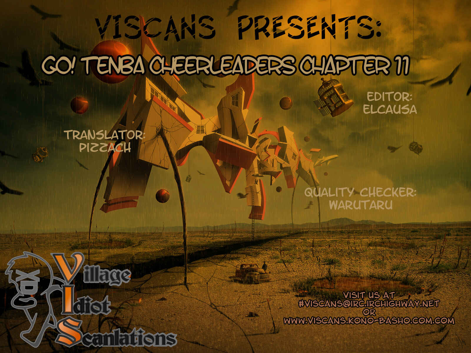 Page 1 Chapter 11 Go! Tenba Cheerleaders