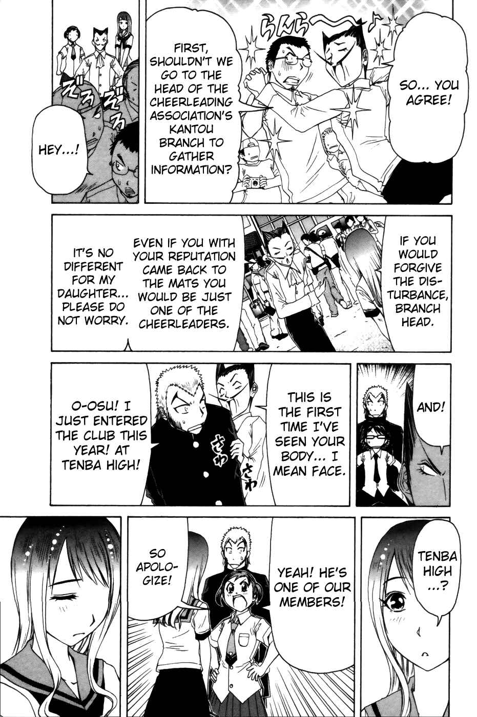Page 14 Chapter 25 Go! Tenba Cheerleaders