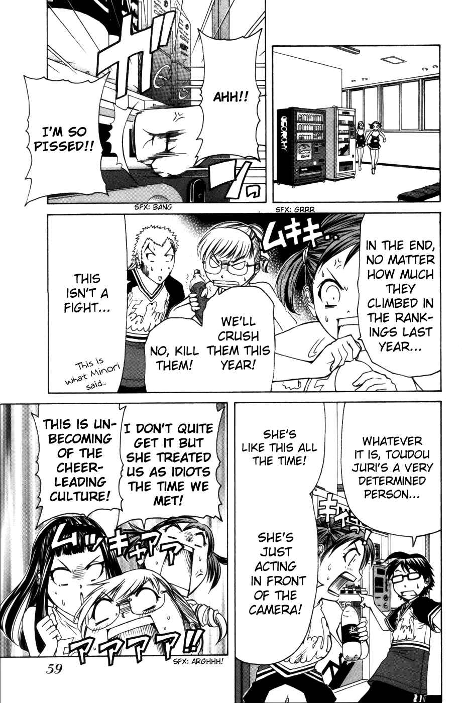 Page 18 Chapter 25 Go! Tenba Cheerleaders