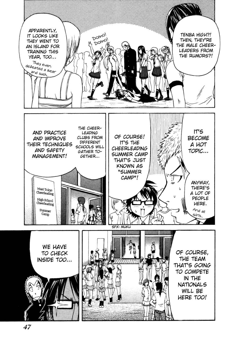 Page 6 Chapter 25 Go! Tenba Cheerleaders
