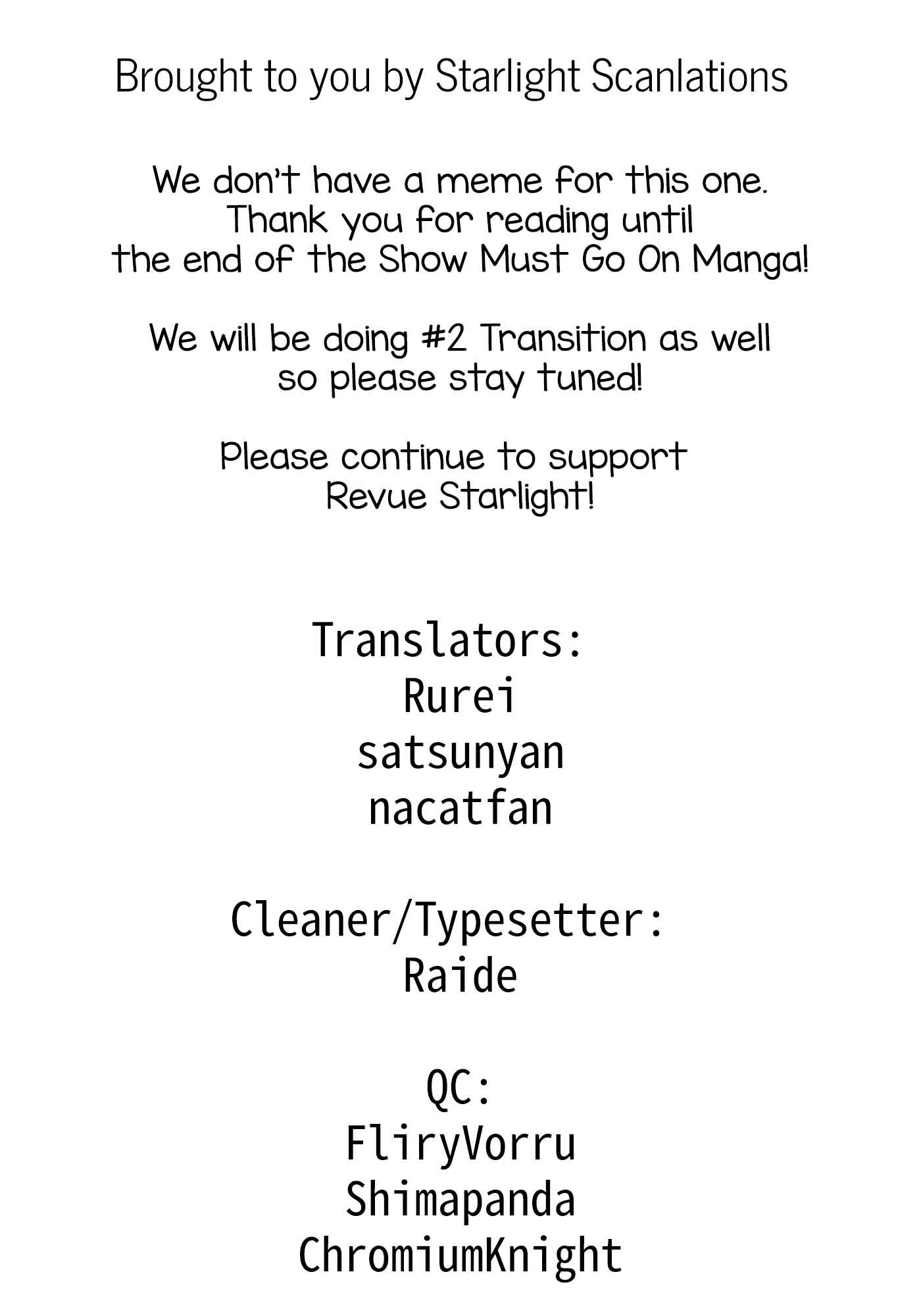 Page 23 Chapter 12 Shoujo☆Kageki Revue Starlight - The LIVE - Show Must Go On