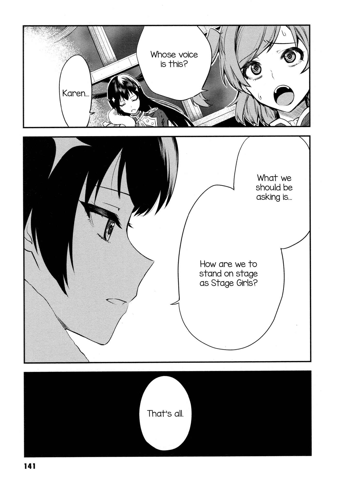 Page 13 Chapter 5 Shoujo☆Kageki Revue Starlight - The LIVE - Show Must Go On