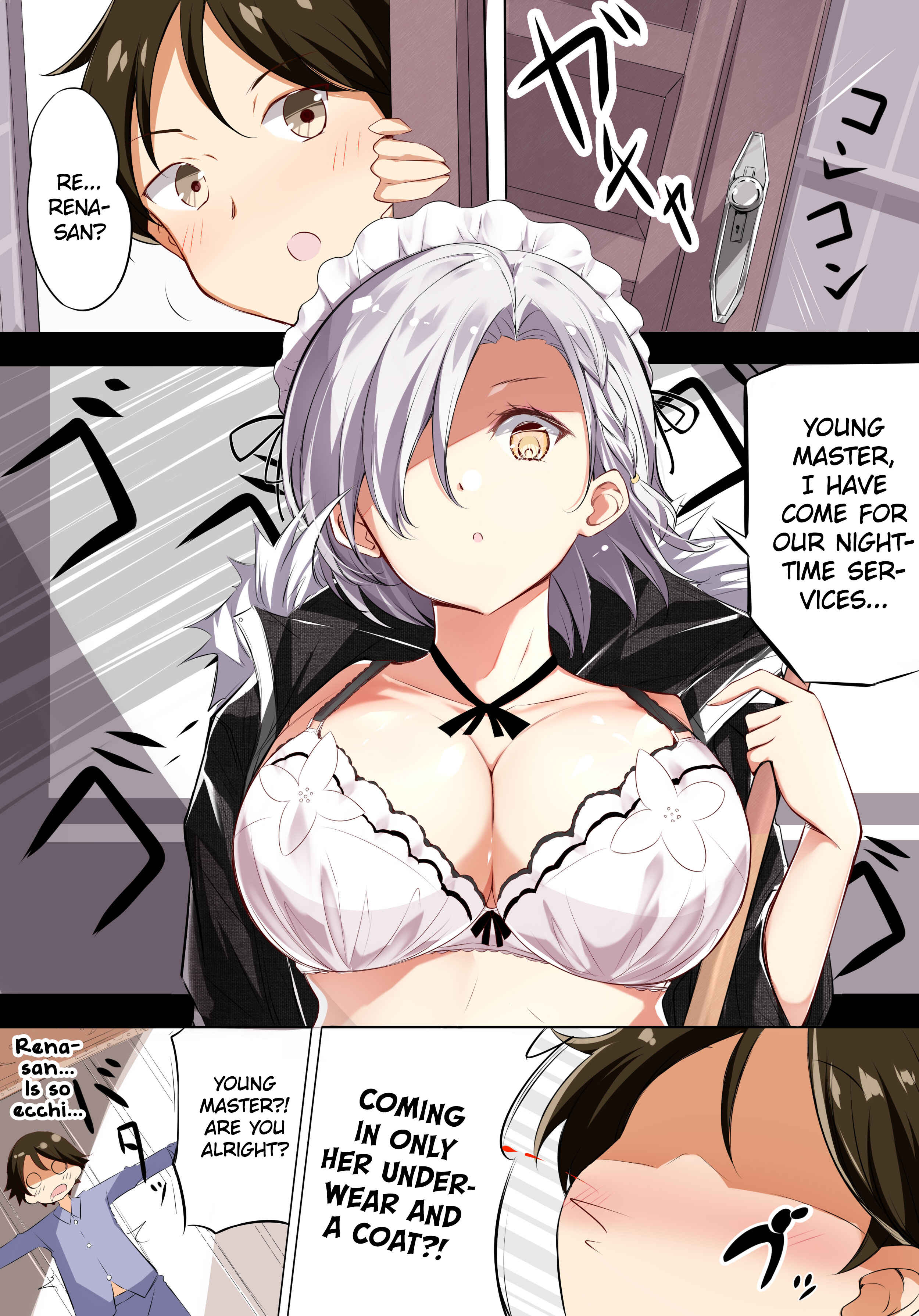 Page 3 Chapter 1 Although My Maid Has H-Cups, She Isnt H at All!