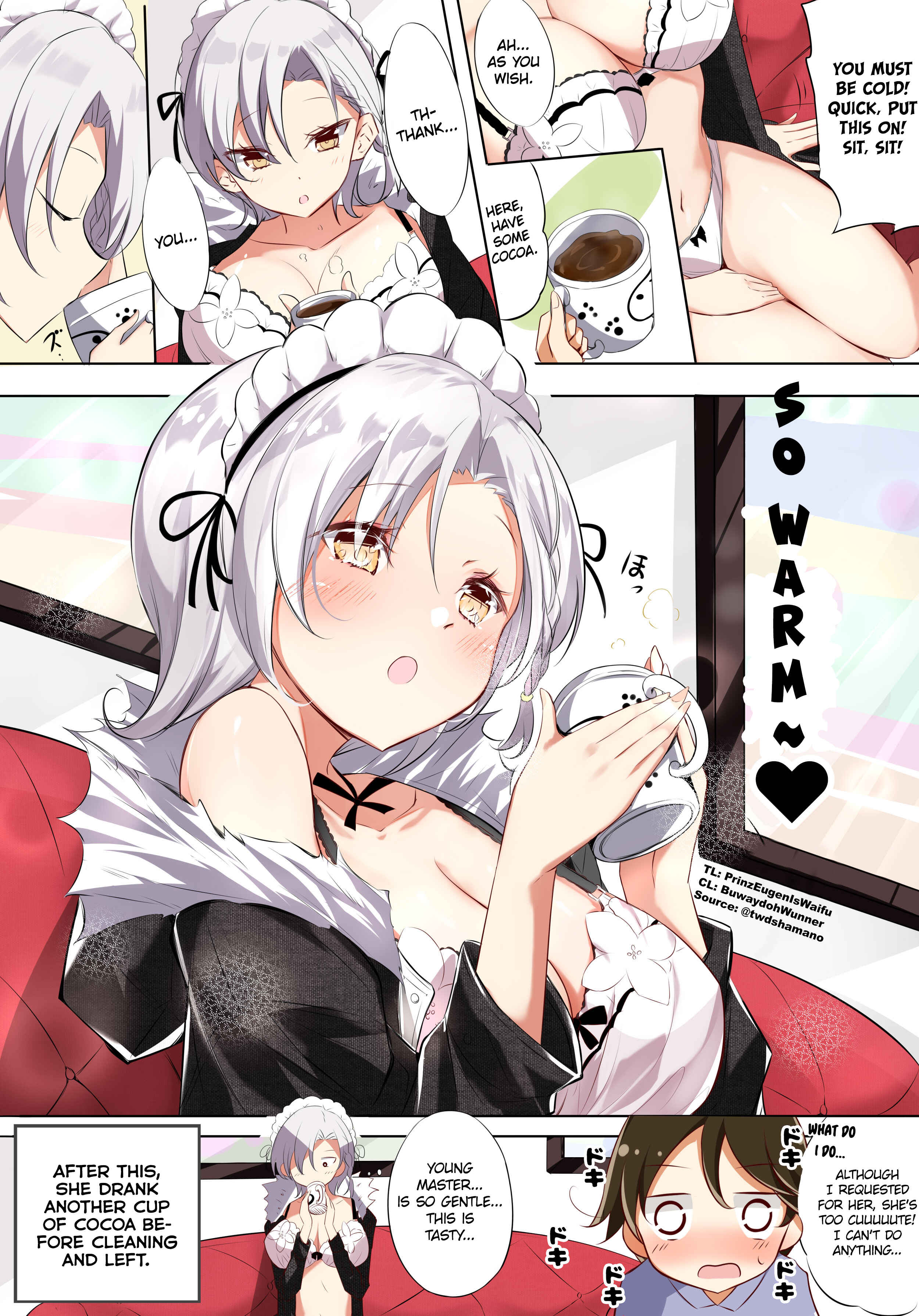 Page 4 Chapter 1 Although My Maid Has H-Cups, She Isnt H at All!