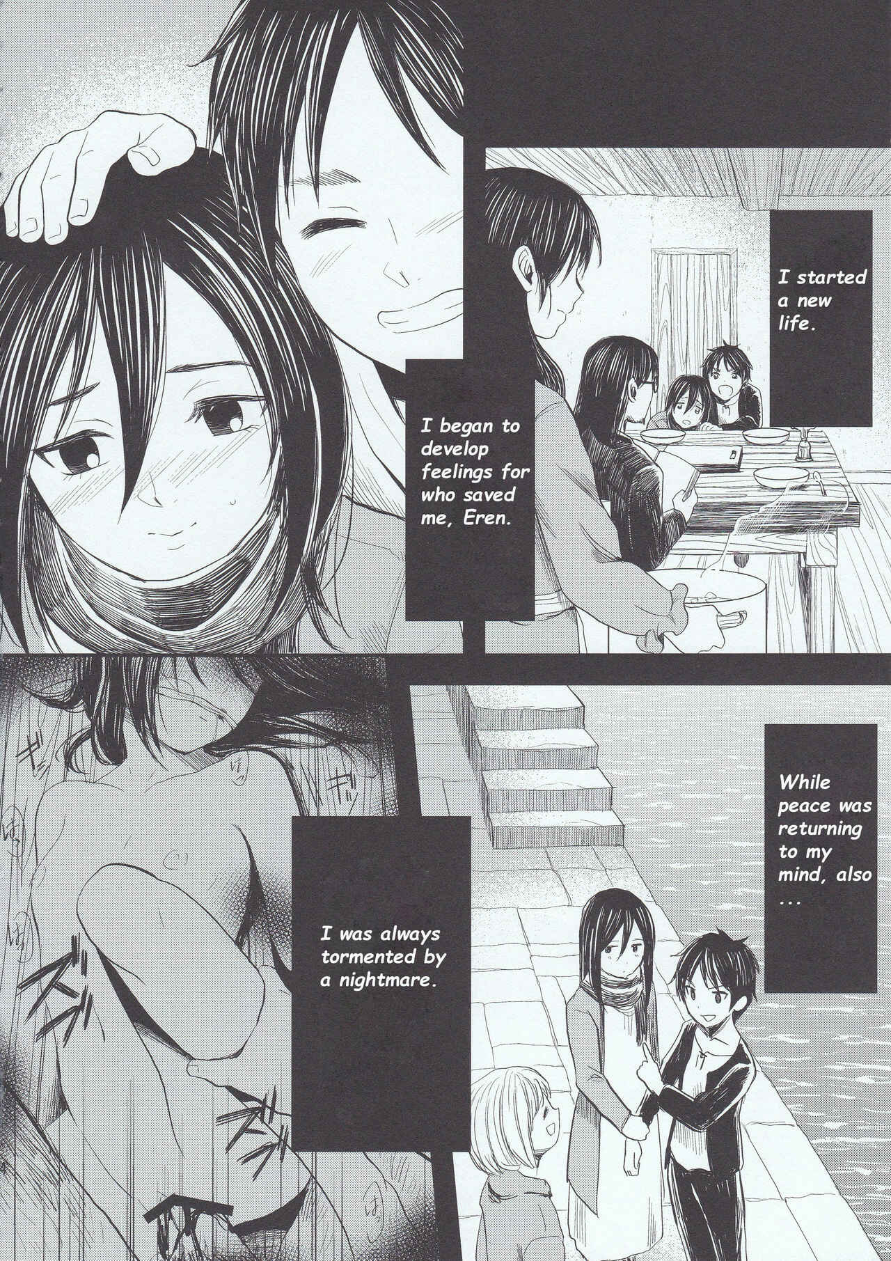 Page 14 Chapter Unknown_2363 Shingeki No Kyojin - Motto Hoka no Aishi kata ga Atta Hazu nano ni (Doujinshi)