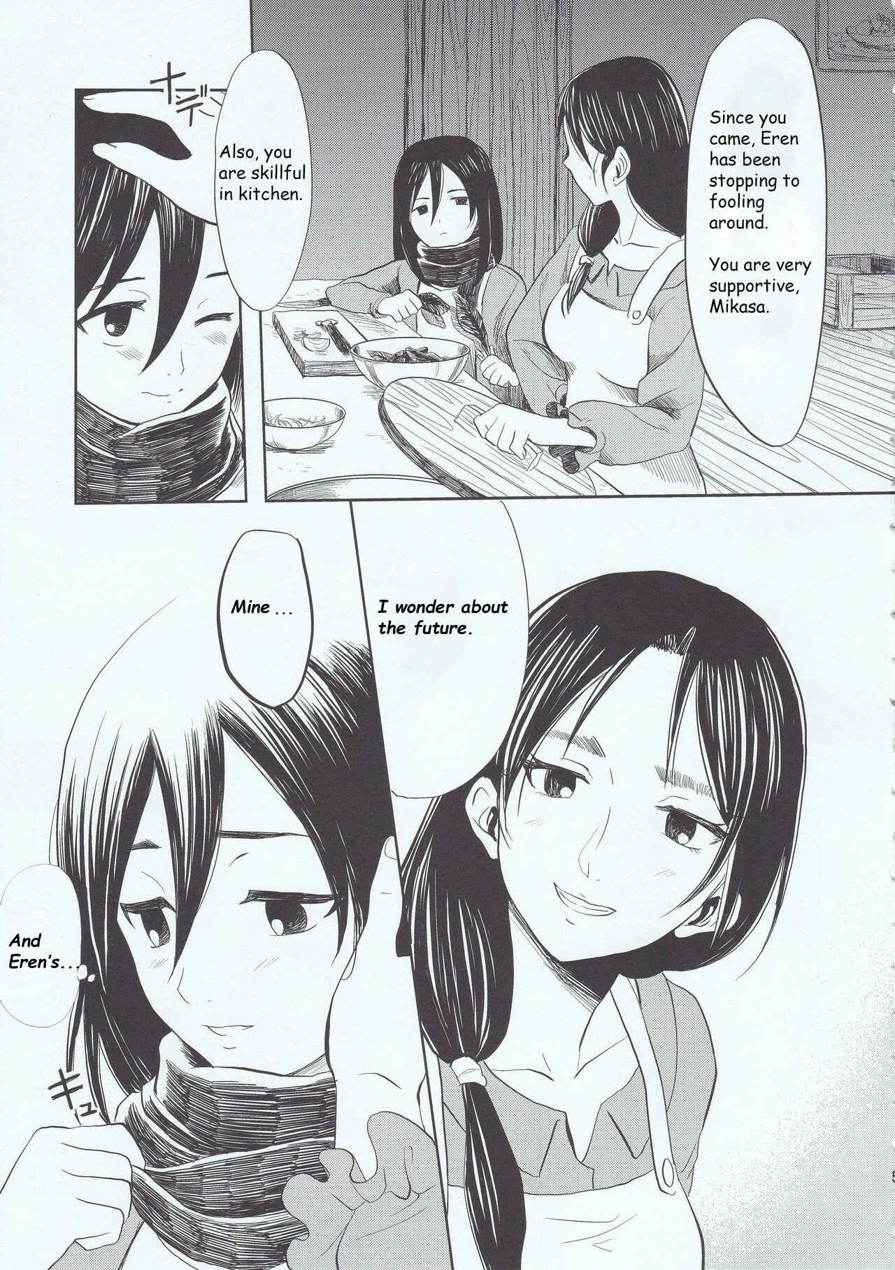 Page 5 Chapter Unknown_2363 Shingeki No Kyojin - Motto Hoka no Aishi kata ga Atta Hazu nano ni (Doujinshi)