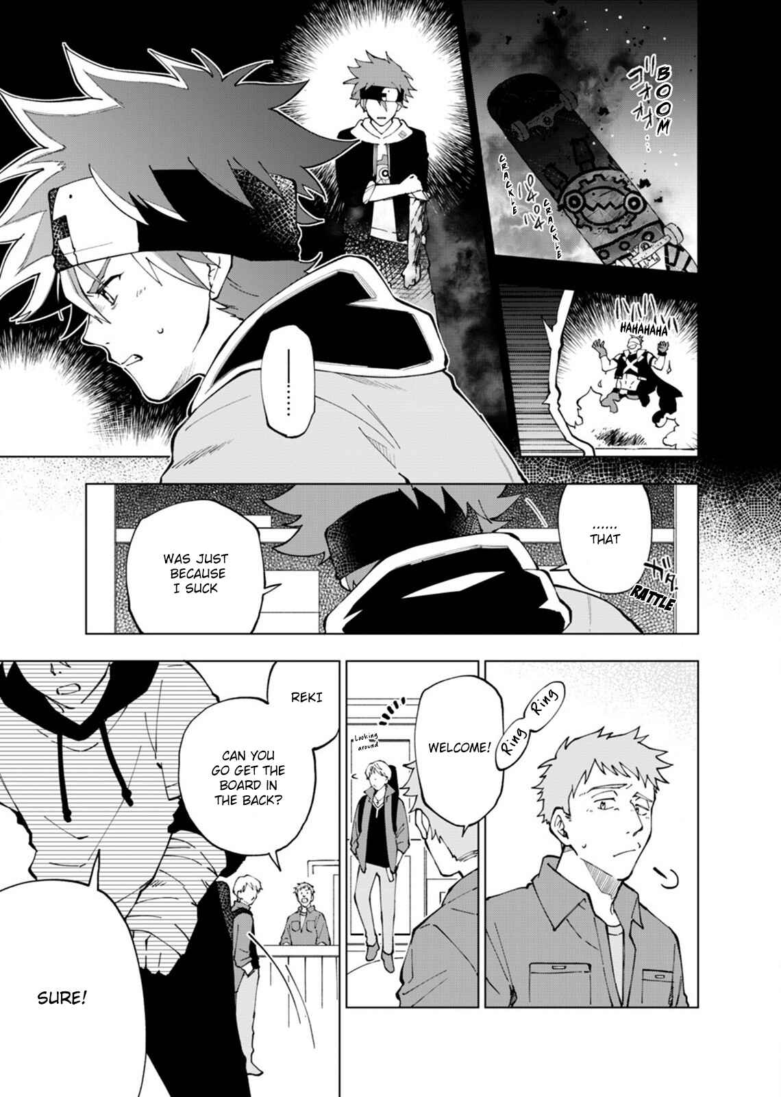 Page 11 Chapter 1 Comic SK8 the Infinity