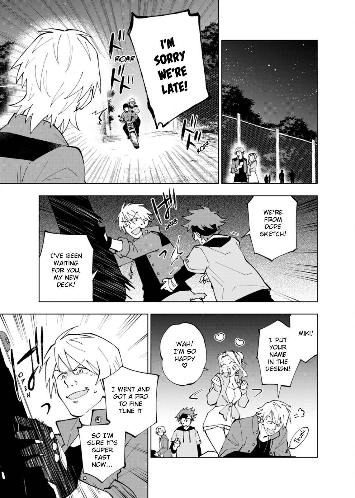 Page 15 Chapter 2 Comic SK8 the Infinity