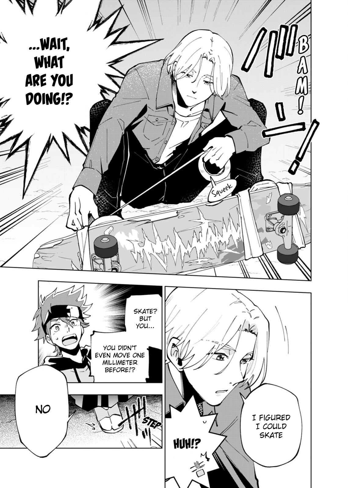 Page 19 Chapter 2 Comic SK8 the Infinity